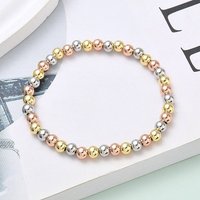 Bracelet Élastique Rond en Laiton pour Hommes et Femmes — Bracelet Femme