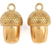 Pendentifs en acier inoxydable 304, champignon, sans plomb, 17.5x10mm — Breloques et pendentifs