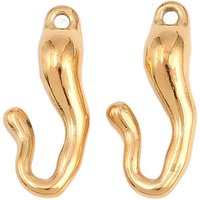 Pendants en Acier Inoxydable 304 avec Plaquage en Or 18K — Breloques et pendentifs