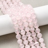 Natural Pink Calcite Beads Strands, Round, 8-8.5mm, 48pcs — Jewelry Beads
