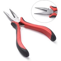 Carbon Steel Mini Needle Nose Jewelry Pliers, 130mm — Jewelry Making Tools