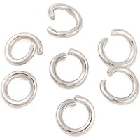 Anneaux Brisés Ouverts en Acier Inoxydable 304 Résistants au ternissement, 18 Gauge — Accessoires pour bijoux