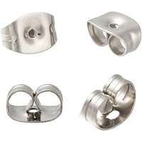 Écrous d'oreilles en acier inoxydable 201, résistants à l'oxydation — Accessoires pour bijoux