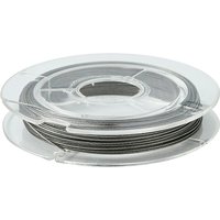 Fil de queue résistant à l'oxydation, acier inoxydable revêtu de nylon, 0,38 mm