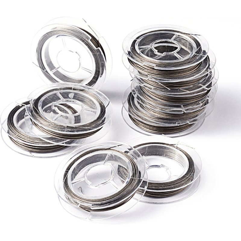 Tarnish Resistant Tail Wire, Nylon-coated Stainless Steel, 25 Gauge — Chains, Wire & Cord