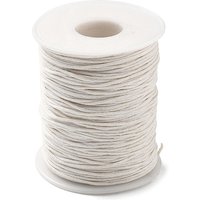 Waxed Cotton Thread Cords for Jewelry Making, Old Lace, 1mm, 100 yards — Chains, Wire & Cord