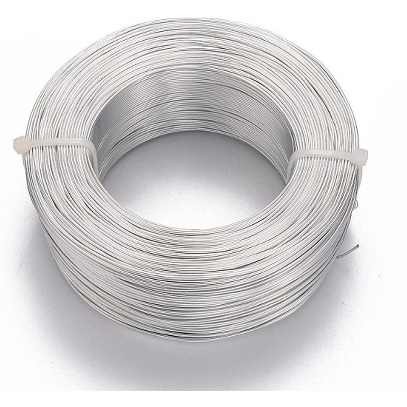 Fil en aluminium anodisé, fil métallique flexible pour la création de bijoux