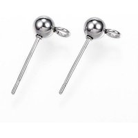 Trouvailles de Boucles d'Oreilles à Stud en Acier Inoxydable 304