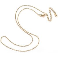 Collier en acier inoxydable 304 avec plaquage ionique, 17,32 pouces — Collier pendentif