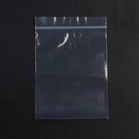 Plastic Zip Lock Bags, Resealable Self Seal Packaging Bags, 100pcs