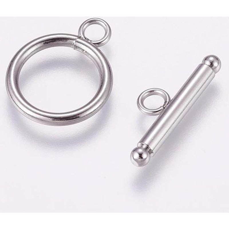 Attaches Toggle en Acier Inoxydable 304 - Résistants au ternissement — Accessoires pour bijoux