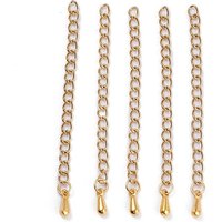 PVD Vacuum Plating 304 Stainless Steel Chain Extender — Jewelry Findings