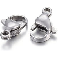 304 Stainless Steel Lobster Claw Clasps, Parrot Trigger Clasps — Jewelry Findings