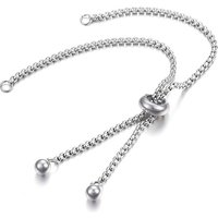 Adjustable 304 Stainless Steel Slider Bracelets for DIY Jewelry — Jewelry Making Tools