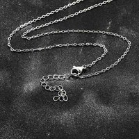 Collier en chaîne en acier inoxydable 304 résistant à l'oxydation 15.9 pouces