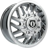 Roues TIS 544C Dually Chrome - 20x8.25 - Motif de boulons 8x210 — Roues et jantes