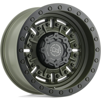Roues Black Rhino Abrams Vert - 18x9.5 - Motif de boulon 5x127 — Roues et jantes