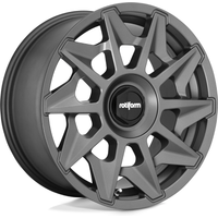 Roues Rotiform R128 CVT Matte Gunmetal - 19x8.5 - 5x112 - 45 Offset — Roues et jantes