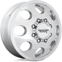 American Racing AR204 Baja Dually Polished Wheels - 16x6 - 8x170 — Wheels & Rims