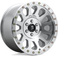 Fuel D647 Vector Diamond Cut Machined Wheels - 17x9 - 5x127 — Wheels & Rims