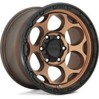 KMC KM541 Dirty Harry Bronze et Noir 17x9 Jantes - 5x127 Motif de Boulons