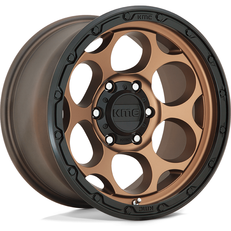 KMC KM541 Dirty Harry Bronze et Noir 17x9 Jantes - 5x127 Motif de Boulons — Roues et jantes