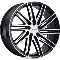 Roues Petrol P1C Noir Brillant - 18x8 - Motif de Boulons 5x108 — Roues et jantes