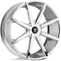 DUB S201 Push Chrome Wheels - 22x9.5 - 6x135 Bolt Pattern — Wheels & Rims