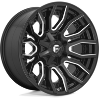Fuel D711 Rage Gloss Black Milled Wheels - 20x10 - 6x135 -18 Offset — Wheels & Rims