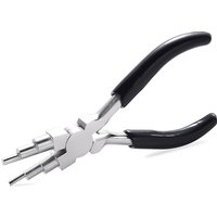 6-in-1 Bail Making Pliers, Carbon Steel Wire Looping Forming Pliers — Jewelry Making Tools