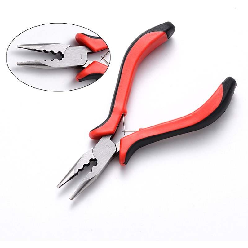 Pince à écraser en acier au carbone 45# pour perles à écraser 2/2,5/3mm — Outils de création de bijoux