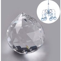 K9 Glass Crystal Ball Prism Hanging Pendant for Home Decor