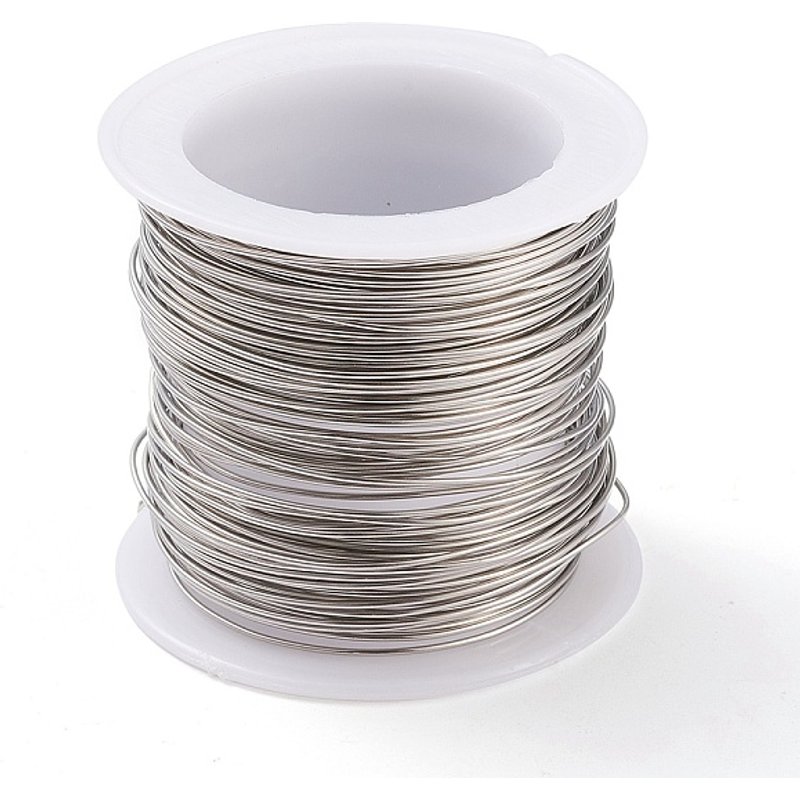 Fil en acier inoxydable chirurgical 316 sans ternissement pour la fabrication de bijoux — Chaînes, fils et cordons