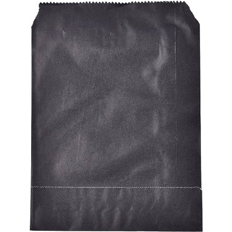 Eco-Friendly Kraft Paper Gift and Shopping Bags, Black, Rectangle — Jewelry Display & Storage