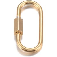 Charms de verrou à vis en acier inoxydable 304 pour fabrication de colliers — Accessoires pour bijoux