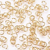 Anneaux Brisés en Acier Inoxydable 304, Plaqués Or 18K, 20 Gauge — Accessoires pour bijoux