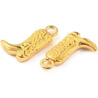 Charms de Cowboy - Pendentifs en Alliage Doré — Breloques et pendentifs