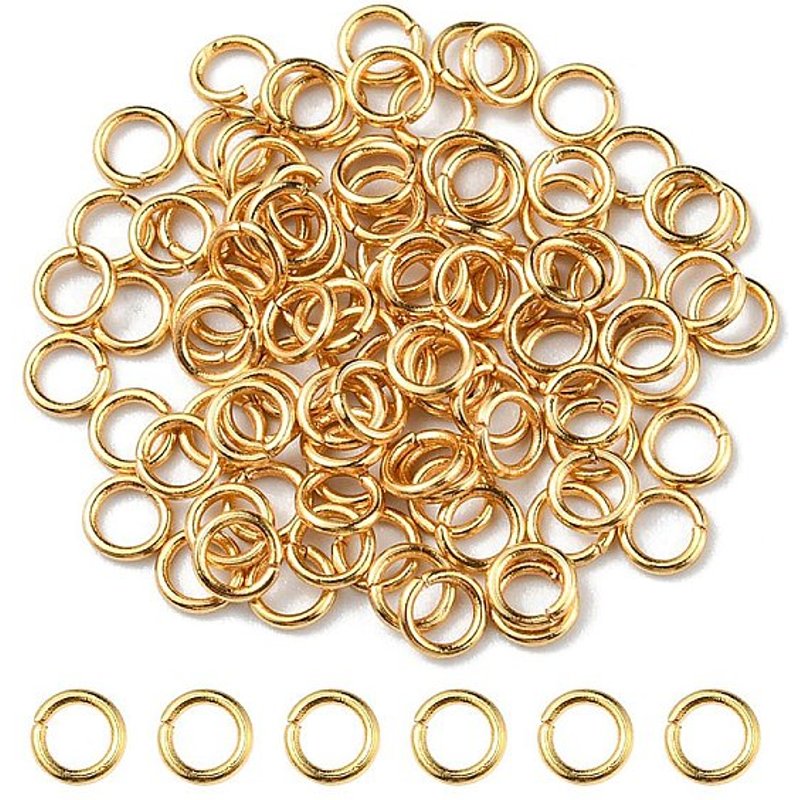 Anneaux Brisés en Acier Inoxydable 304 pour Création de Bijoux — Accessoires pour bijoux