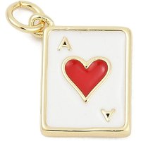Charms en Émail en Laiton avec Anneau de Saut, Plaqué Or 18K — Breloques et pendentifs