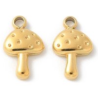 Charms en Acier Inoxydable 304 avec Plaquage en Or 18K — Breloques et pendentifs