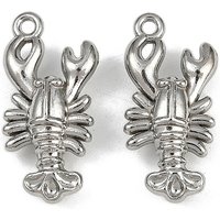 Pendentifs en Acier Inoxydable 304 Thème Océan - Homard — Breloques et pendentifs