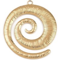 304 Stainless Steel Vortex Charm Pendant with Ion Plating