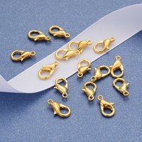 Zinc Alloy Lobster Claw Clasps, Parrot Trigger Clasps, Golden — Jewelry Findings
