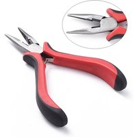 Carbon Steel Jewelry Pliers with Chain Nose and Wire Cutter