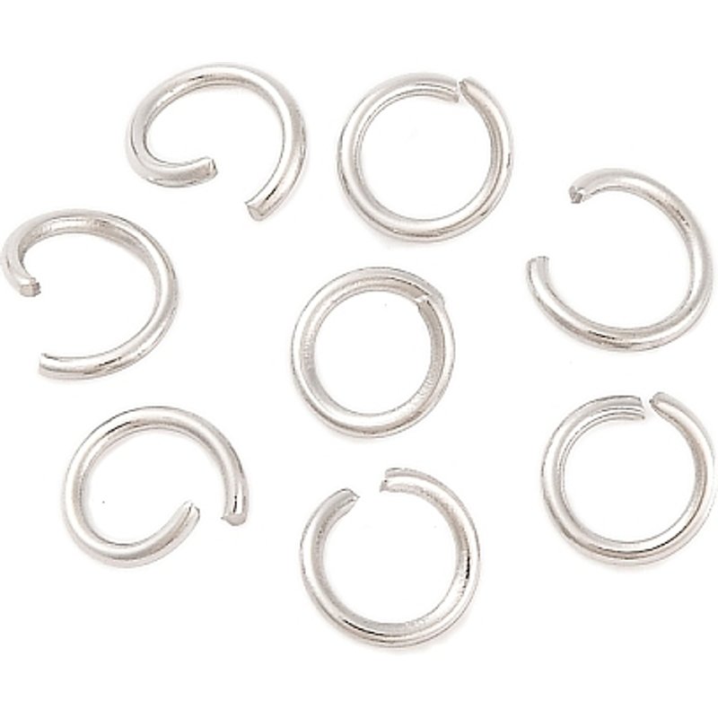 Anneaux ouverts en acier inoxydable 304 résistants au ternissement, 21 Gauge — Accessoires pour bijoux
