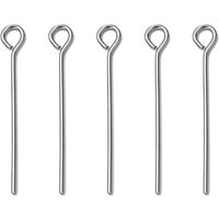 Épingle à œil en acier inoxydable 304 résistant au ternissement, 25mm — Accessoires pour bijoux