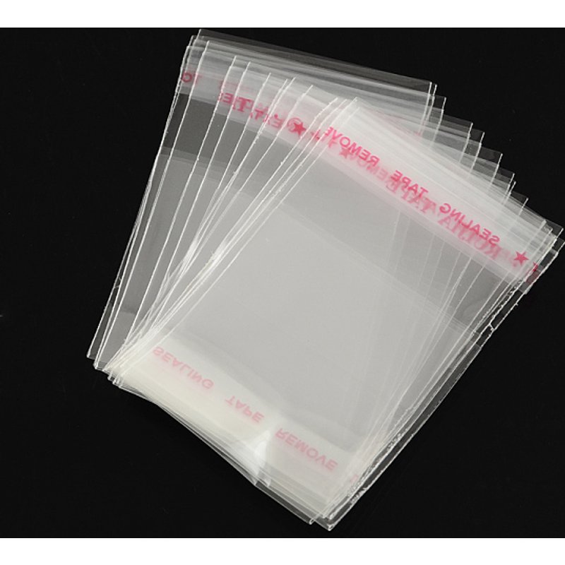 OPP Cellophane Bags for Small Jewelry Storage, Clear, 6x4cm — Jewelry Display & Storage