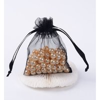 Organza Gift Bags with Drawstring for Jewelry and Gifts, Black — Jewelry Display & Storage