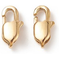 Attaches de homard en acier inoxydable 304, plaqué or — Accessoires pour bijoux