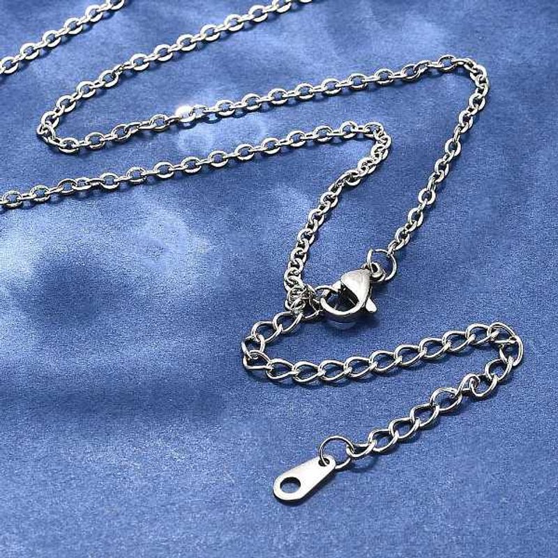 Collier en Acier Inoxydable 304 Résistant à la Corrosion — Collier pendentif